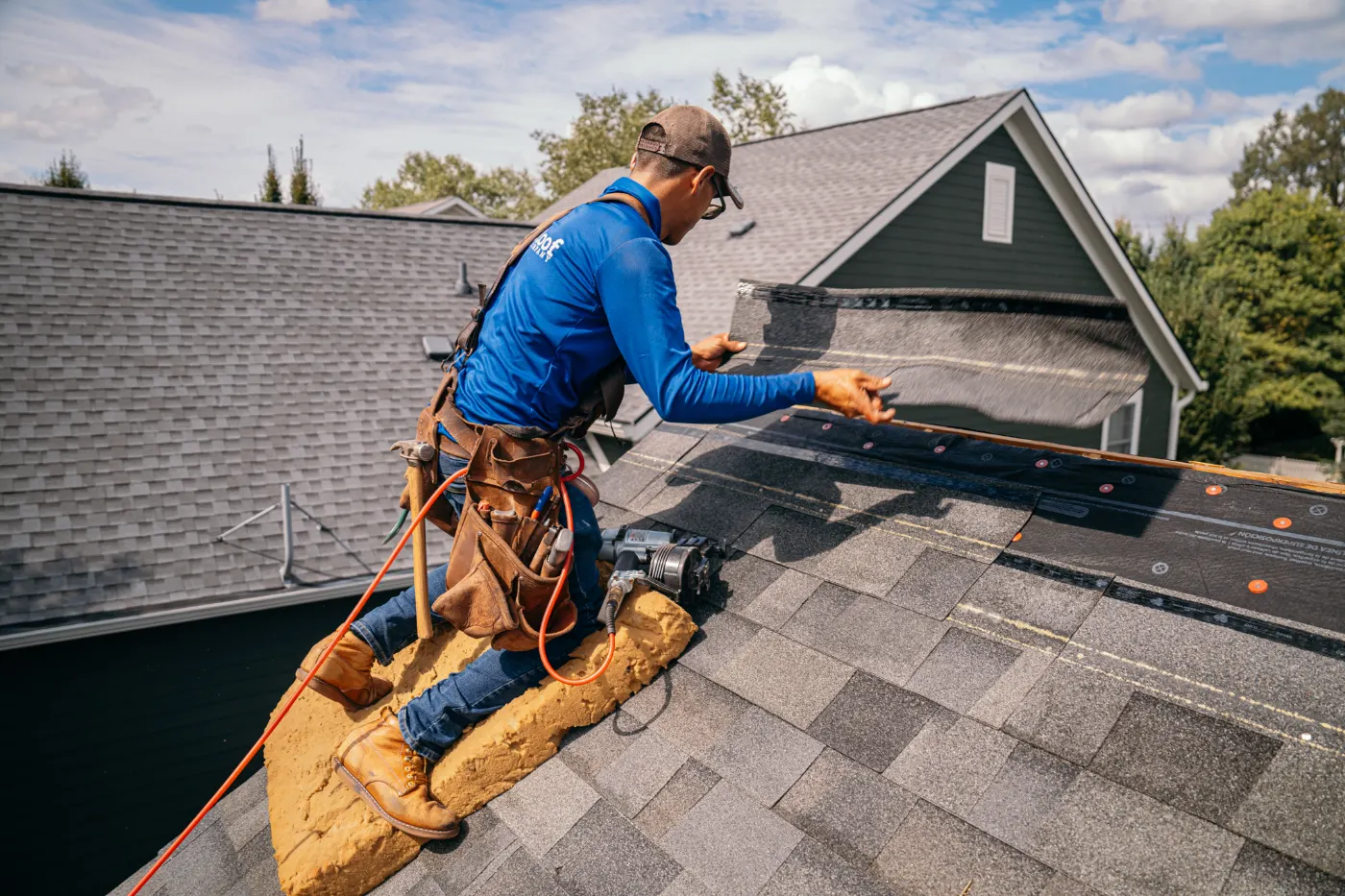 Manufacturer-certified roof installation in Otterbein