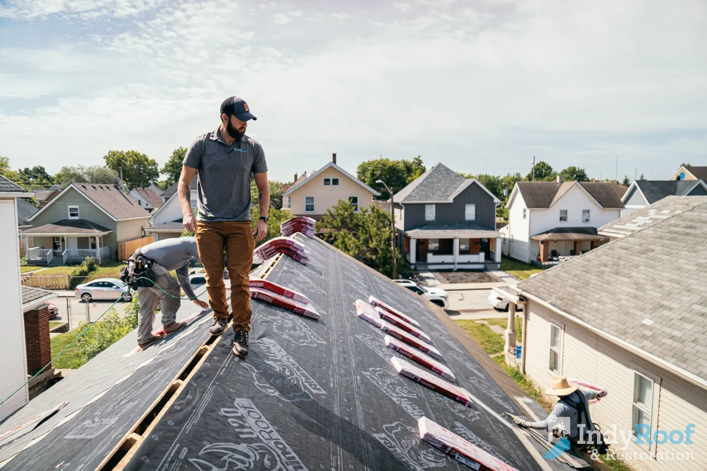 Manufacturer-certified roof installation in Otterbein